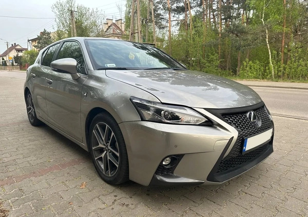 Lexus CT cena 76500 przebieg: 47000, rok produkcji 2017 z Radzymin małe 11